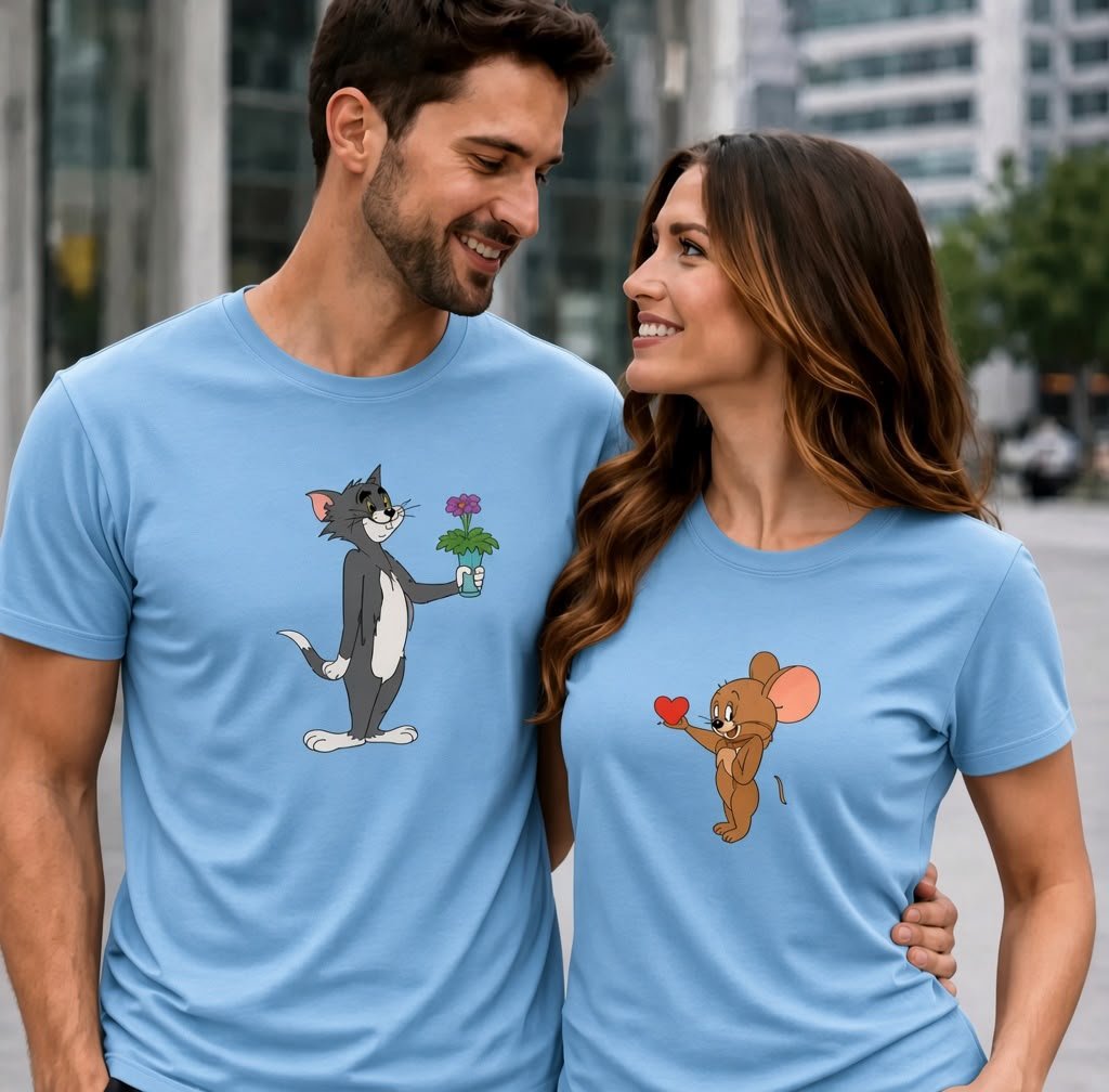 Jain's Couples Combos T Shirts