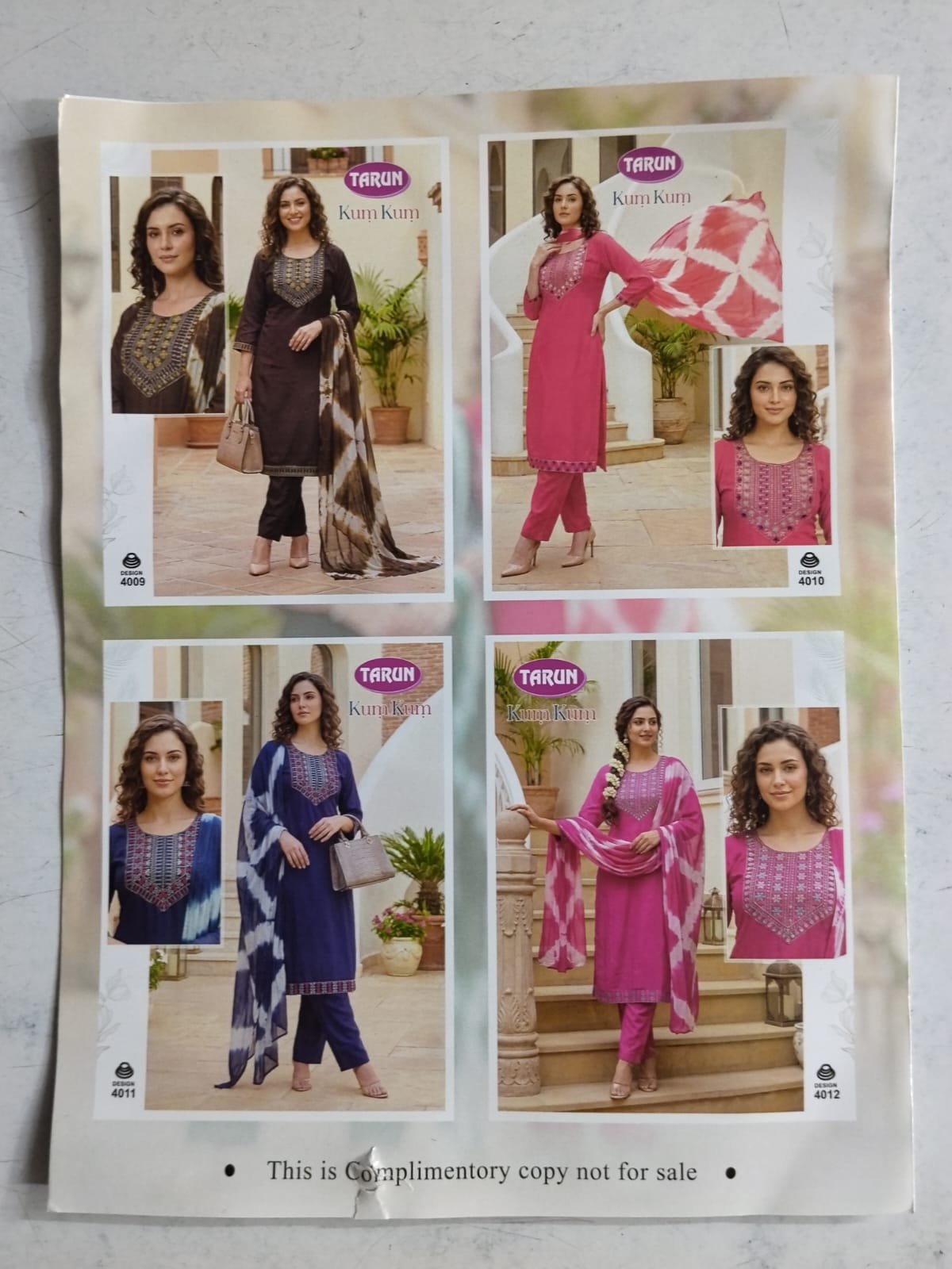 Top Dupatta And Pant Sets